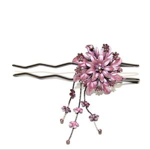 Ornate Flower Hair Pin